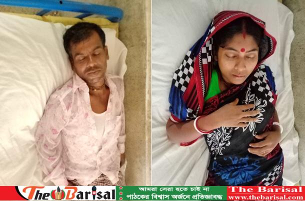গলাচিপায় প্রতিপক্ষের হামলায় আহত স্বামী-স্ত্রী হাসপাতালে ভর্তি