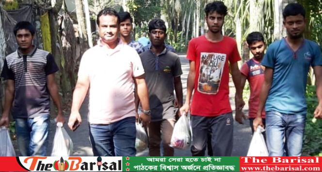 বানারীপাড়া পৌরসভার ২নং ওয়ার্ডে দূর্বার গতিতে ছুটে চলছেন রাহাদ সুমন