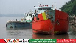 বরিশাল থেকে পন্য নৌযান চলাচল বন্ধ