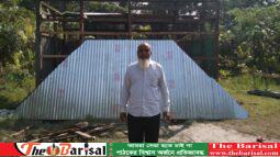 দৌলতখানে জমি দখল করে ঘর নির্মাণ থানায় অভিযোগ