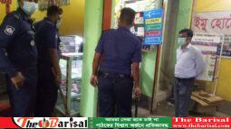 মনপুরায় মাক্স না পরায় দুই ব্যবসায়ীর জরিমানা, ড্রেজারের পাইপ ধ্বংস
