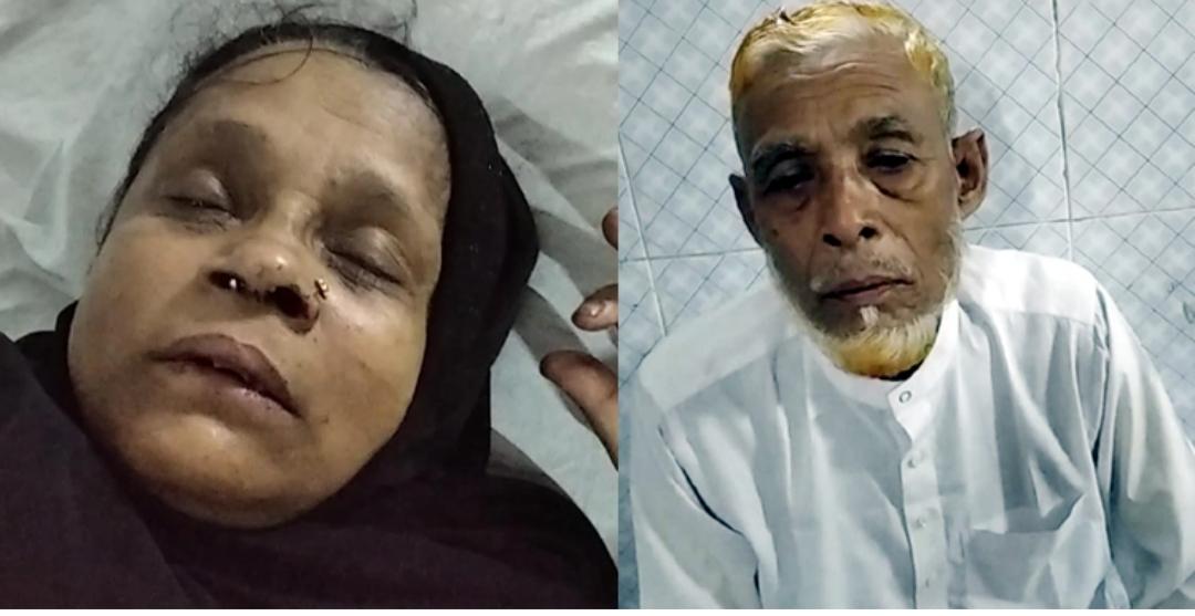পু‌লি‌শের সাম‌নেই মা-বাবাকে মেরে হাসপাতালে পাঠাল মেয়ে
