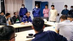 পায়রা সেতুতে চিনা শ্রমিকদের সাথে বাঙ্গালী শ্রমিকদের উত্তেজনা ॥  চিনা শ্রমিকদের গাড়ি ও ব্যারাক ভাঙচুর ॥ আহত ১