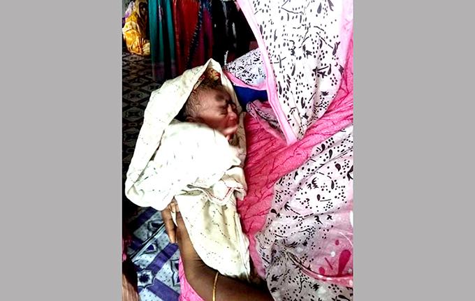 কলাপাড়ায় আশ্রয়কেন্দ্রে জন্ম নিল বেল্লাল