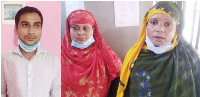 বরিশালে ফেন্সিডিল ও ২ নারীসহ মাদক ব্যবসায়ী  গ্রেপ্তার