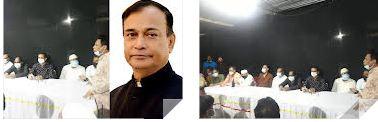 বঙ্গবন্ধু শেখ মুজিবুর রহমান এর শাহাদাৎ বার্ষিকী উপলক্ষে প্রস্তুতি মূলক সভা অনুষ্ঠিত