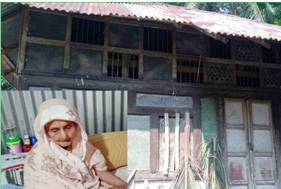 বৃদ্ধা মাকে বের করে দিয়ে ঘরে তালা ঝুলিয়ে দিয়েছে একমাত্র ছেলে!