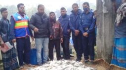 হিজলায় ২০ মণ জাটকাসহ আটক ১০