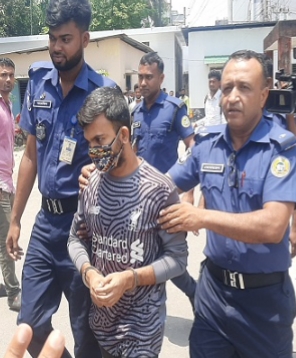 ধর্ম অবমাননা/ মূল অ‌ভিযুক্ত বাপন দাস‌কে নিরাপত্তা ডি‌জিটাল আই‌নে  ৮ বছর কারাদন্ড