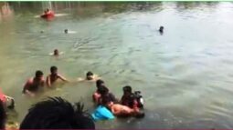 বন্ধু‌দের সা‌থে সাতার প্রতি‌যো‌গিতায় নে‌মে লাশ হল ক‌লেজ ছাত্র