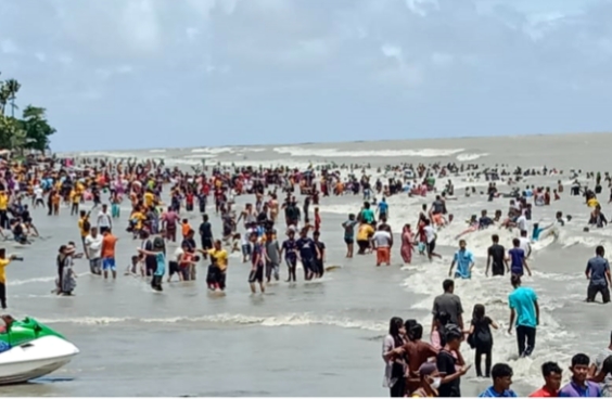 পদ্মা সেতুর সুফল, পর্যটকে পরিপূর্ণ কুয়াকাটা