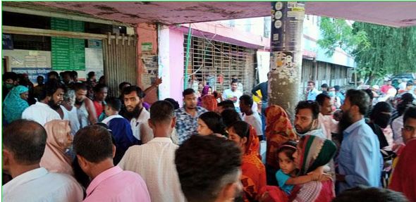 বরিশাল শেরে বাংলা মেডিকেল হাসাপাতালে আগুন আতঙ্ক