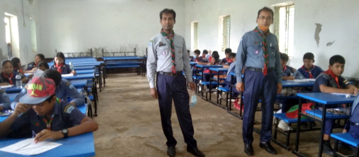 কলাপাড়ায় শাপলা কাব প্রেসিডেন্টস স্কাউটস এ্যাওয়ার্ড পরীক্ষা
