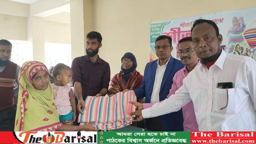 ভোলায় শীতার্তদের মাঝে কম্বল বিতরণ করলেন স্বাধীন যুব উন্নয়ন সংস্থা