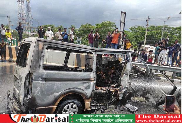 এক্সপ্রেসওয়েতে আগুনে পুড়ে নিহত ৮ ॥ সবার পরিচয় মিলেছে