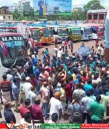 নথুল্লাবাদ বাস টার্মিনালে শ্রমিক লীগের দুই গ্রুপে সংঘর্ষ ॥ আহত ৩০