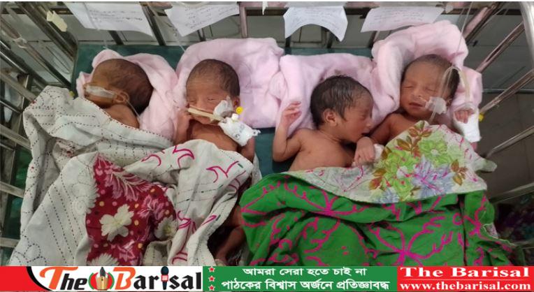 শেবাচিম হাসপাতালে একসঙ্গে ৪ সন্তানের জন্ম দিলেন মুক্তা