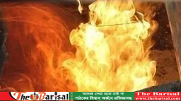 ডেমরায় বাসে আগুন, ভেতরে ঘুমন্ত চালকের সহকারীর মৃত্যু, আরেকজন দগ্ধ