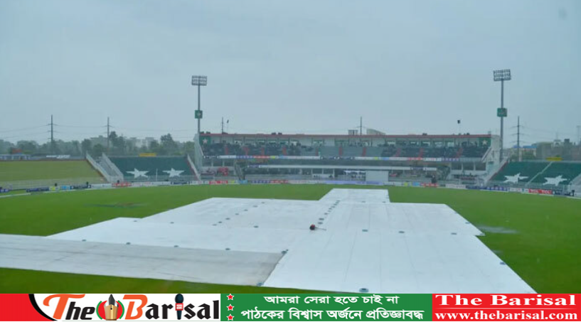 রাওয়ালপিন্ডি টেস্টের প্রথম দিন ভেসে গেলো বৃষ্টিতে