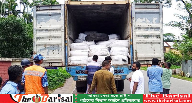 ভোলায় ১০ হাজার কেজি পলিথিন জব্দ