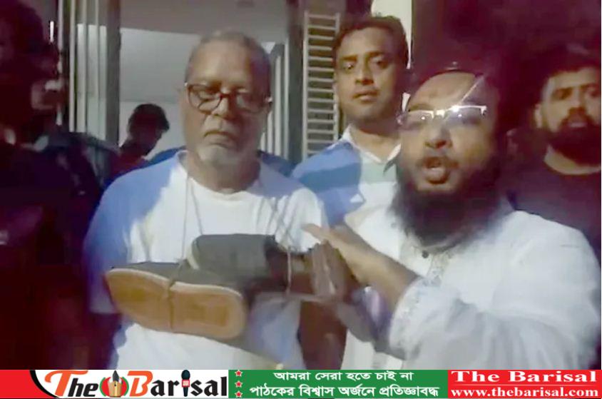সাবেক সিইসি নুরুল হুদা গ্রেপ্তার ॥ গলায় জুতার মালা